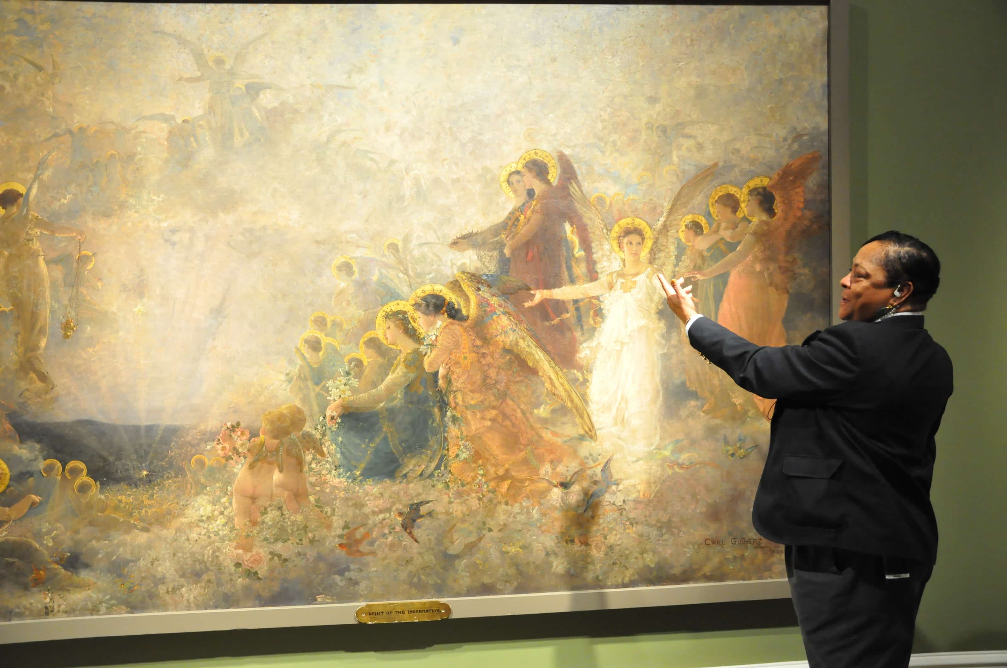 1,440 Hours of Viewing Looking at art with Brooks Museum Guard Lilian