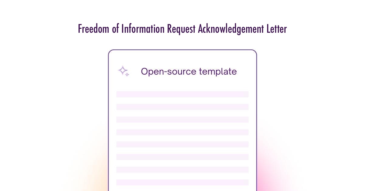 Freedom of Information Request Acknowledgement Letter Template UK Freedom of Information Request Acknowledgement Letter Template UK