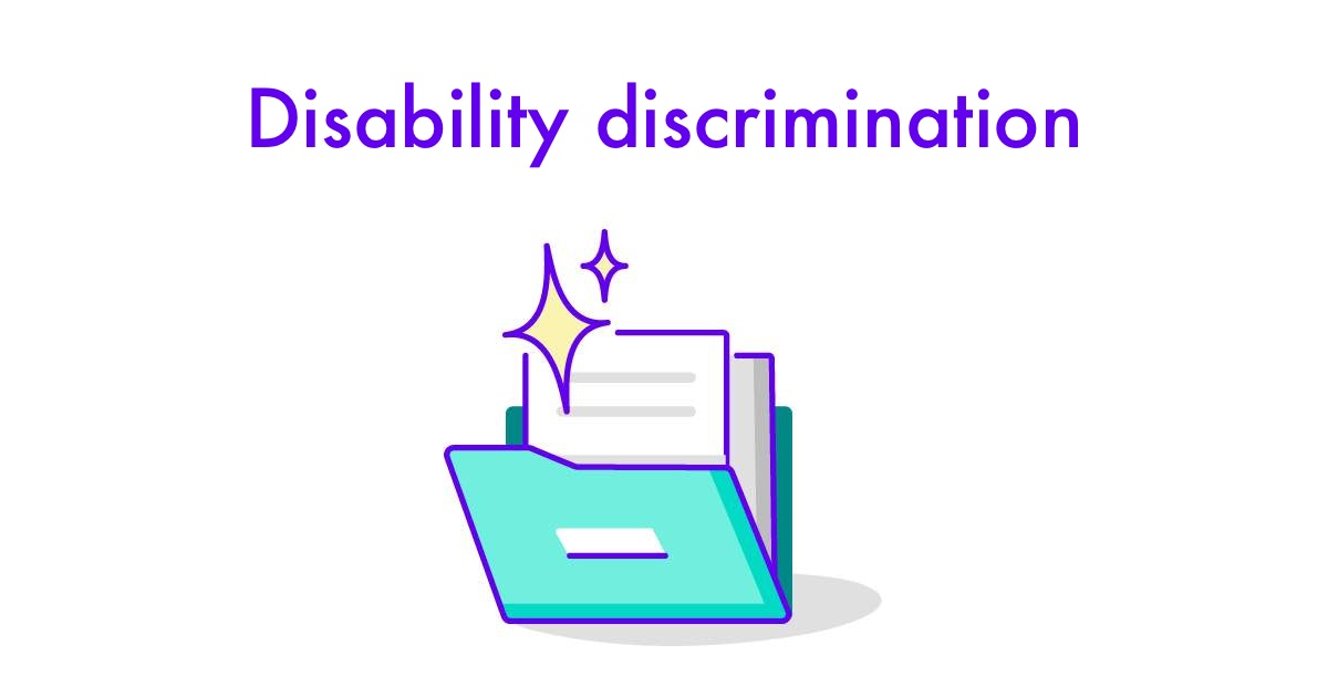 Disability discrimination Templates & Legal Help