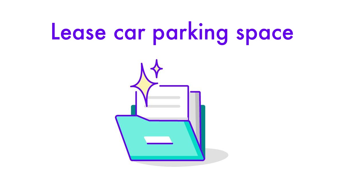 Lease car parking space Templates & Legal Help