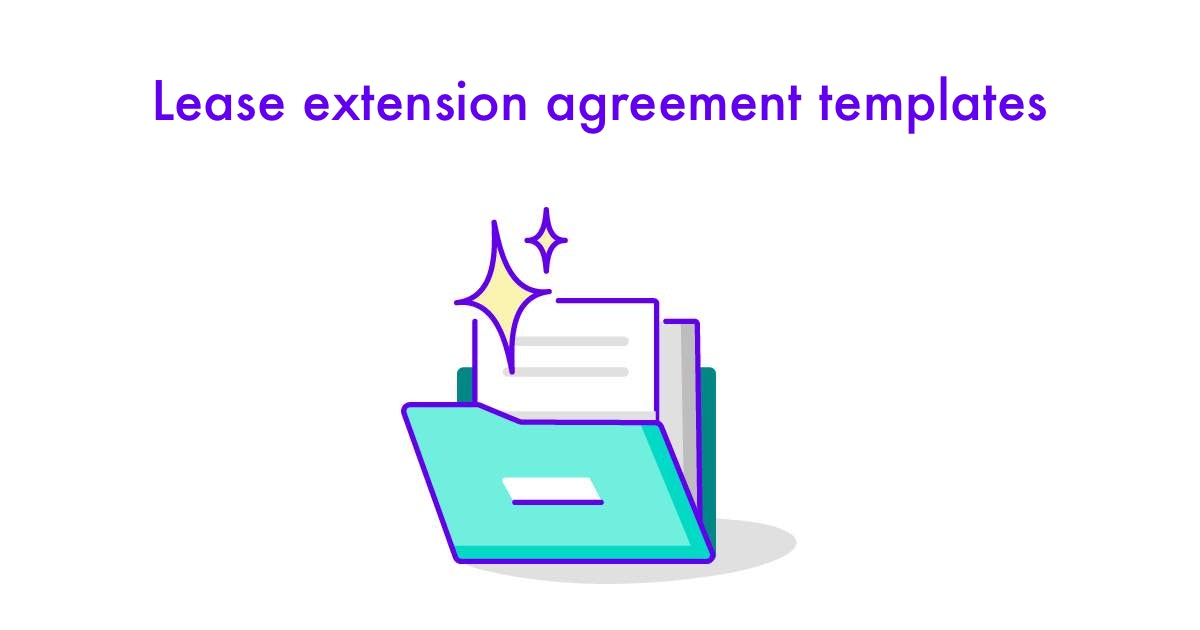 🏘️ Lease extension agreement templates UK