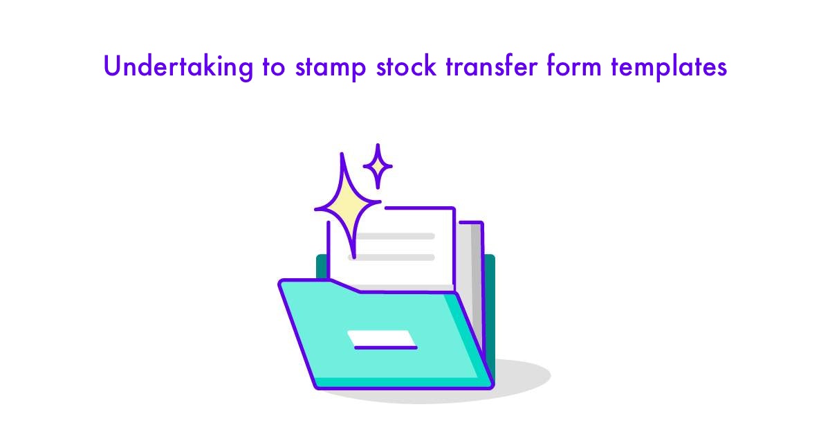 🧾 Undertaking to stamp stock transfer form templates UK