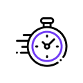 Icon of a stopwatch