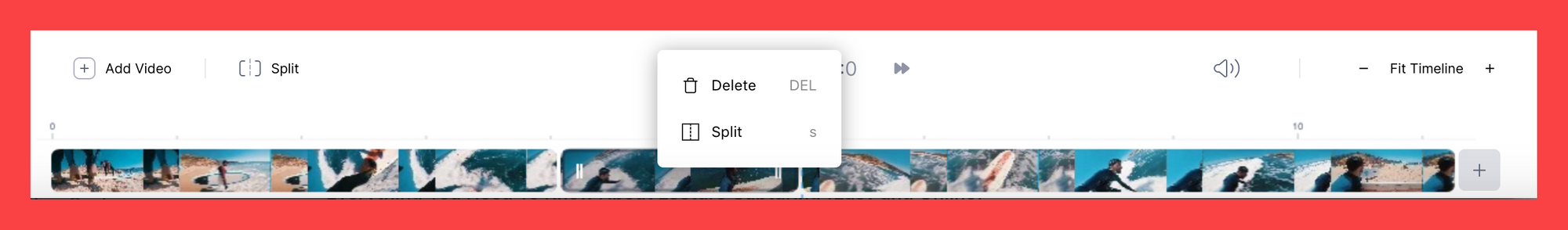 delete video