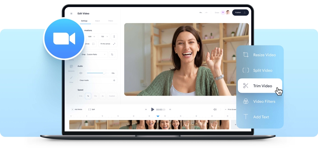 Edit Zoom Videos Edit Zoom Recordings Online VEED.IO