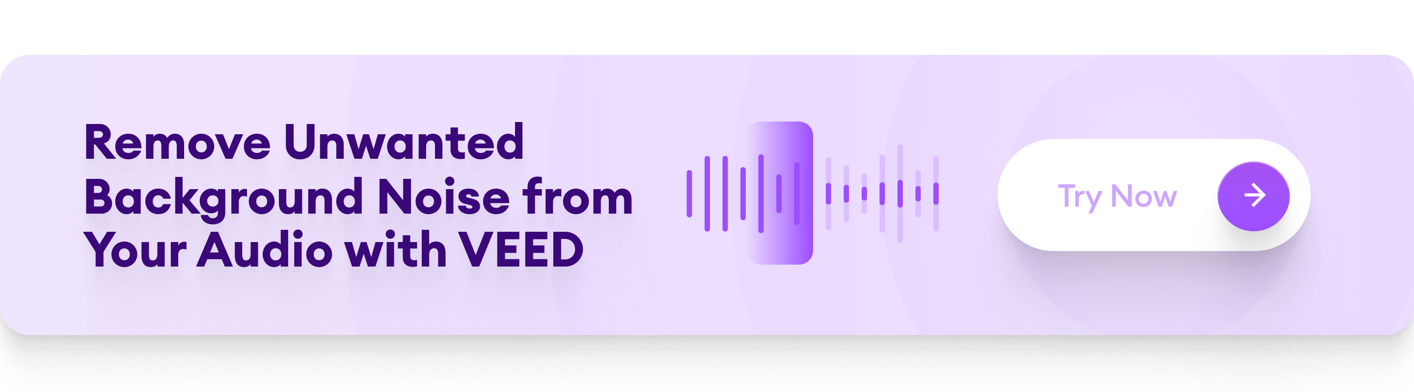 Call to action button inviting the readers to check out the Clean Audio feature.