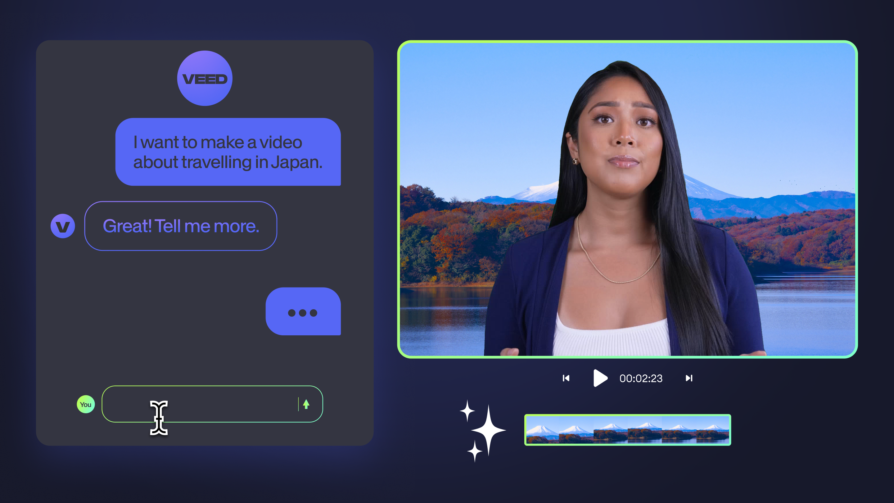 Introducing Video GPT by VEED: Make a Video with ChatGPT