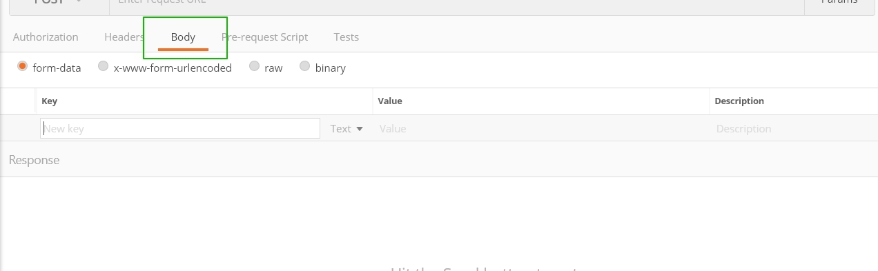api request body in mailchimp