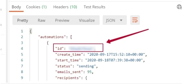 where to find the api type in mailchimp