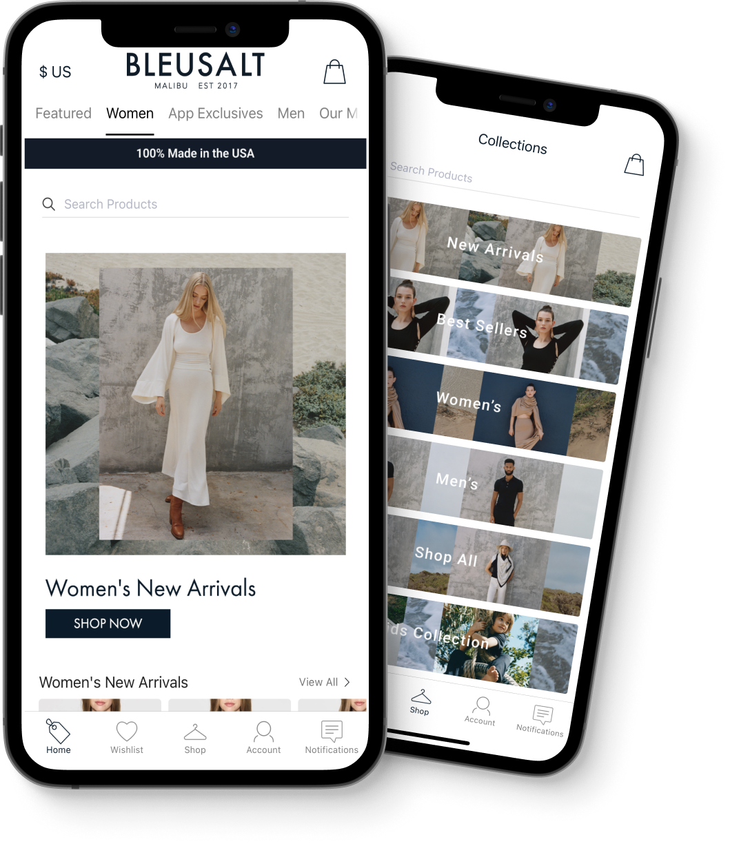 BLEUSALT's app reaches new customers and boosts LTV Tapcart