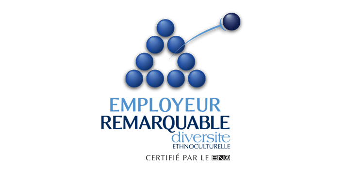 Croesus reçoit la certification Employeur Remarquable — diversité ethnoculturelle (2018) - Croesus