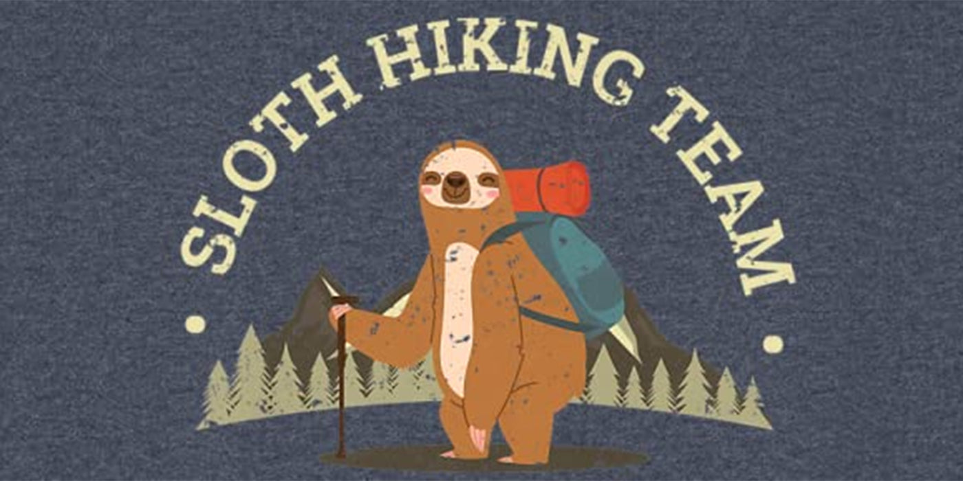Sloth Hiking Team Does It Right!