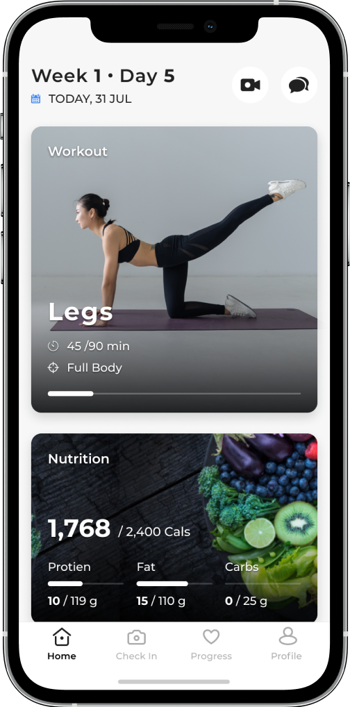 Fitbudd’s Workout Plan App Sign up for Free now!!