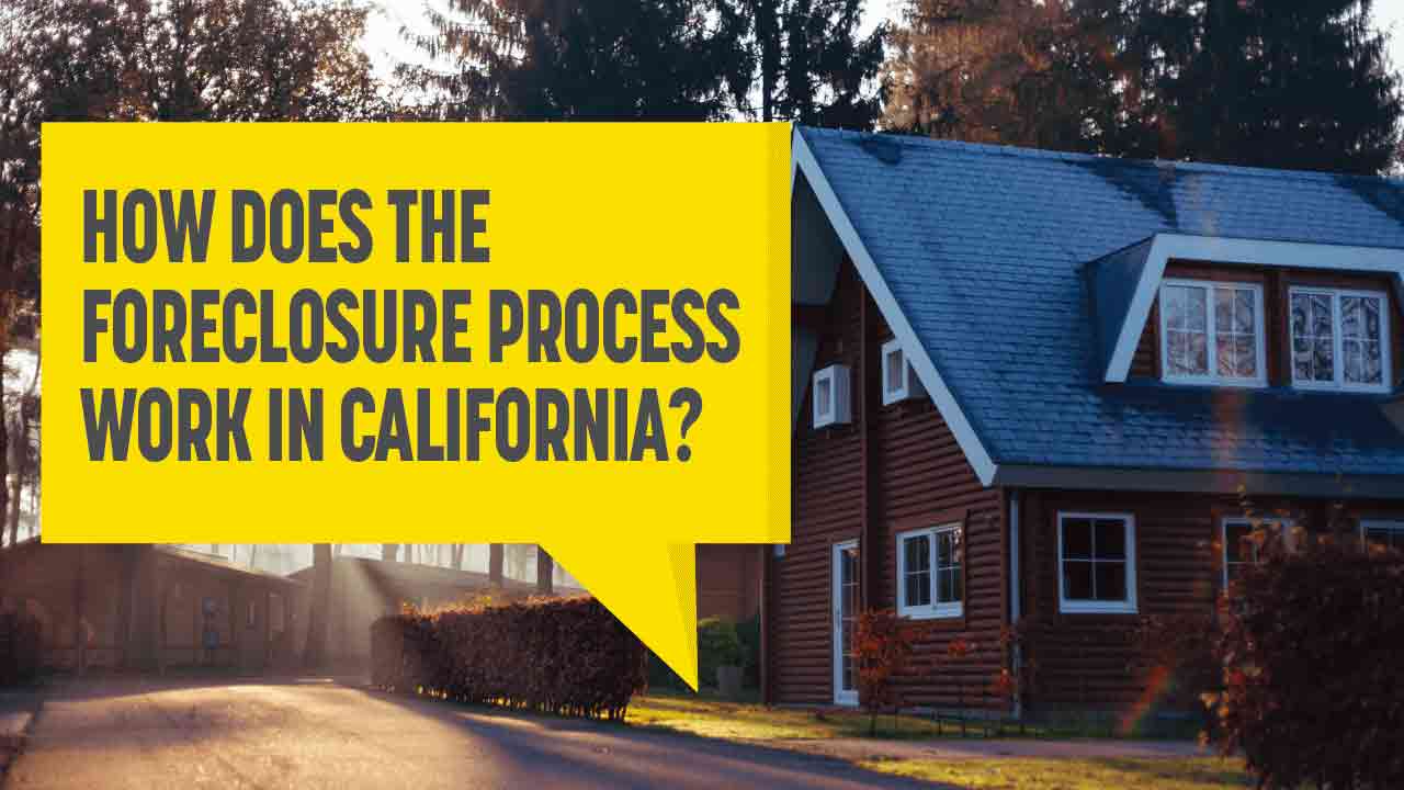 How Does The Foreclosure Process Work In California 
