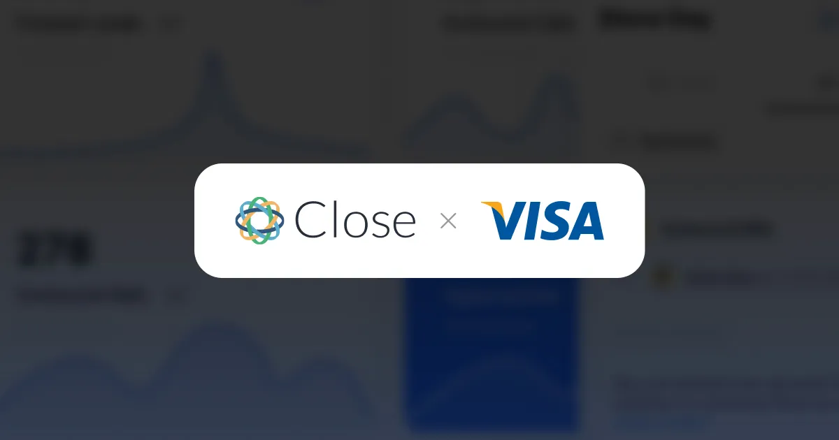 Oferta exclusiva de Visa Small Business y Close CRM