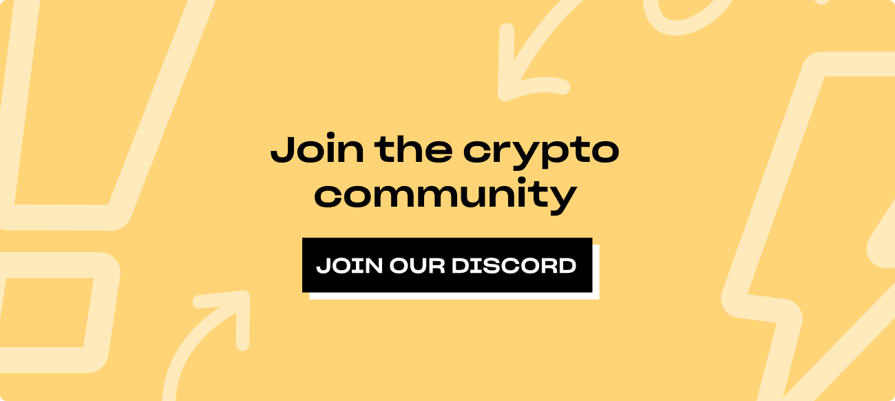 Join our discrod and the crypto community.