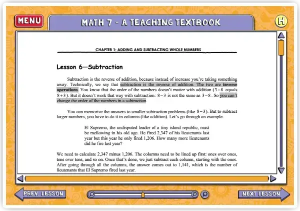 Math 7 (3.0) - Teaching Textbooks
