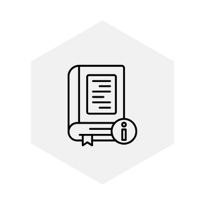 a book logo to represent a blog