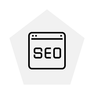 an SEO in a browser icon to represent MADX's SEO guide
