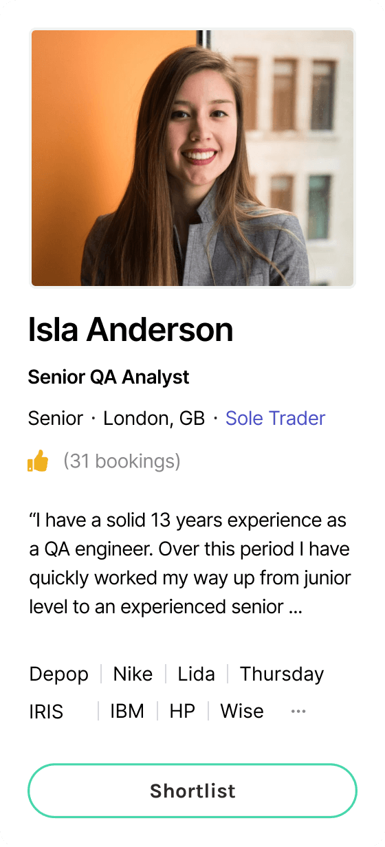 Hire Freelance Test Engineers YunoJuno