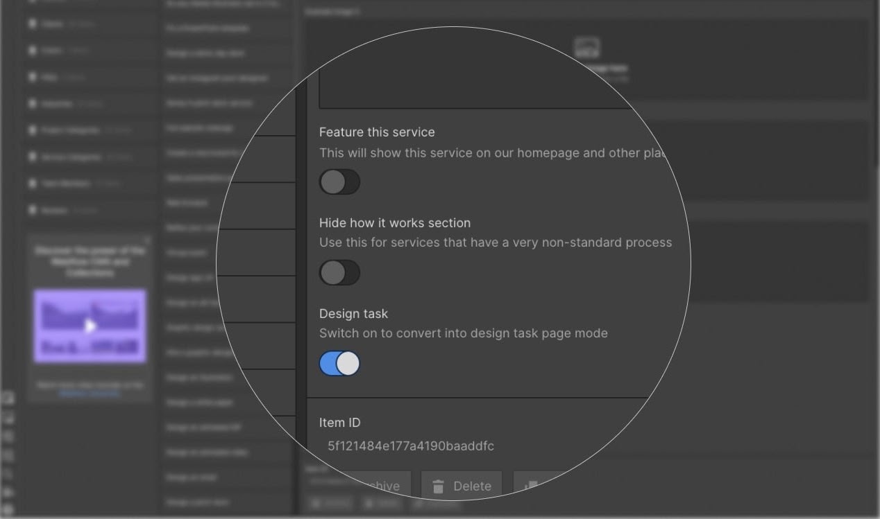 How to use a switch field in the Webflow CMS
