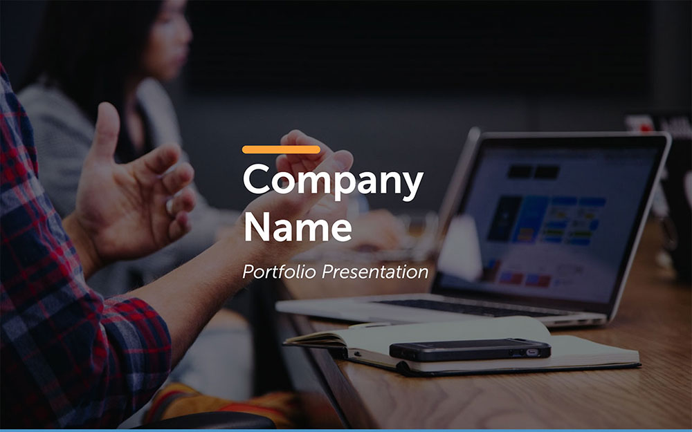 Company Or Personal Portfolio Template Free Pdf Ppt Download