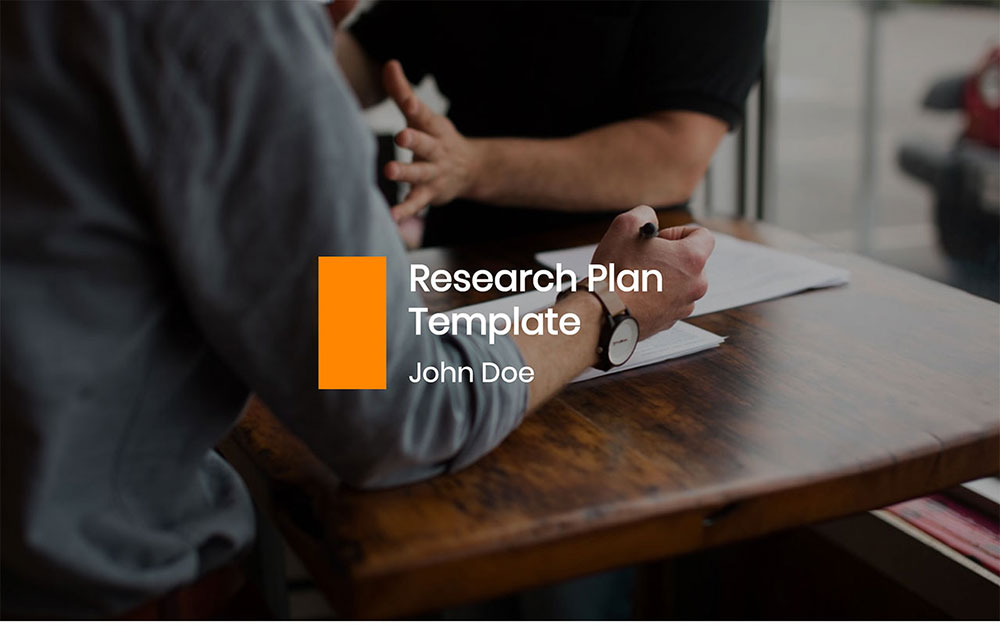 Research Plan Template [Customizable]
