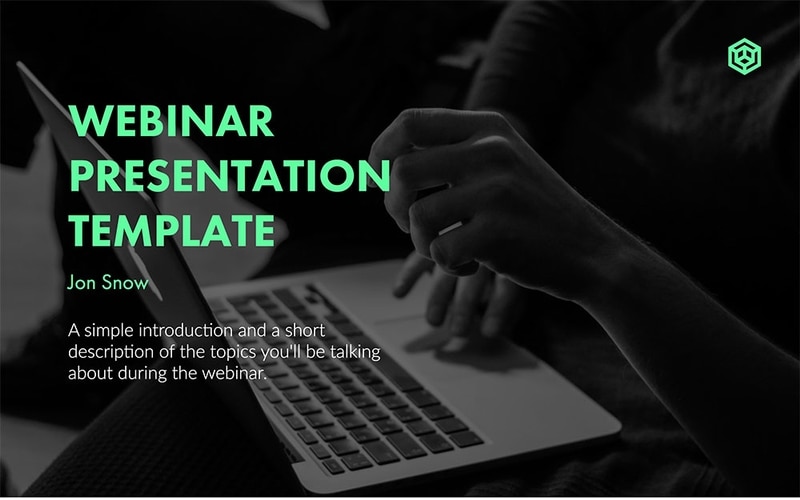 Webinar Presentation Template Customizable Webinar Presentation Template Customizable