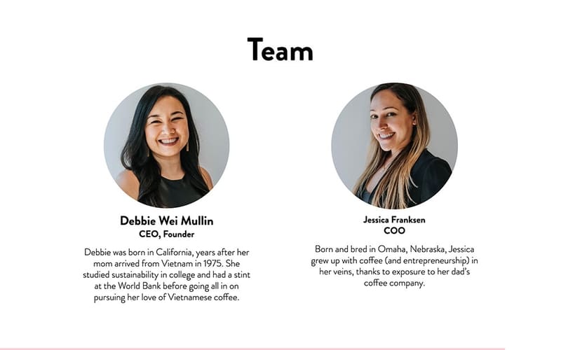 Copper Cow Coffee Pitch Deck Template [Customizable]