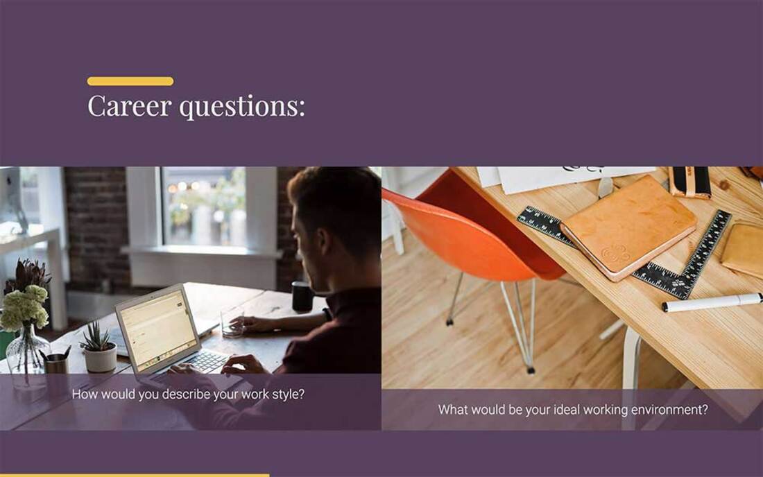 3 Interview presentation templates