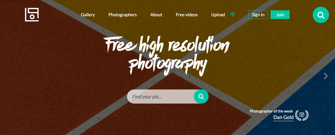 The image contains pix website life
