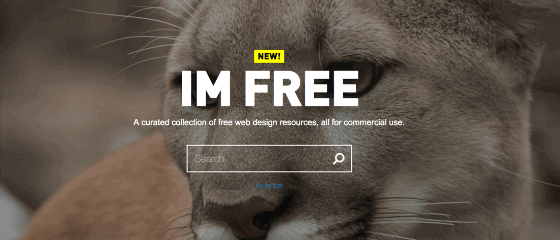 Image contains free website