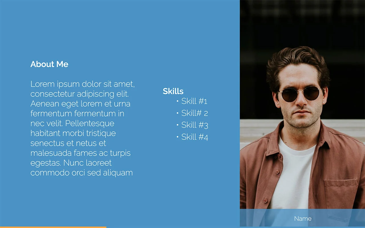 Personal Portfolio Template [Customizable]