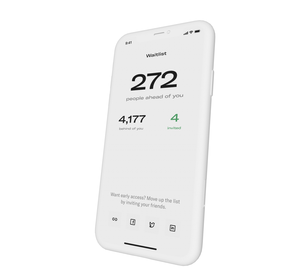 Sole Retriever Mobile App Waitlist Screenshot