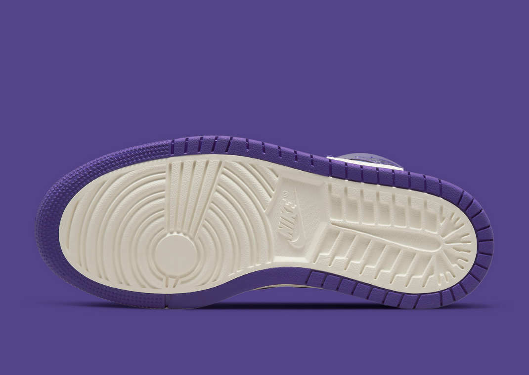 Air Jordan 1 High Zoom CMFT 'Court Purple Patent'