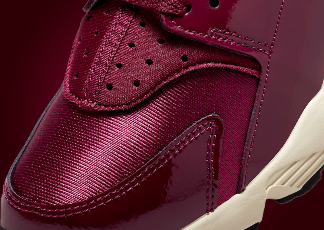 Dark Beetroot Covers This Nike Air Huarache - Sneaker News