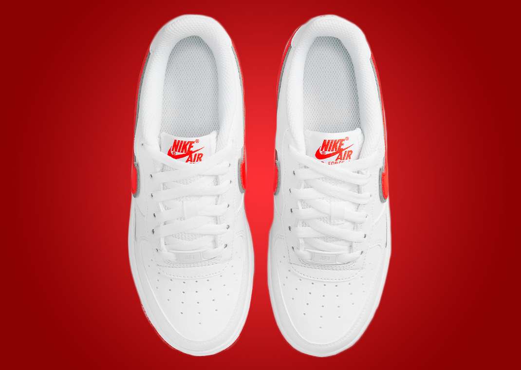 nike air force habanero red