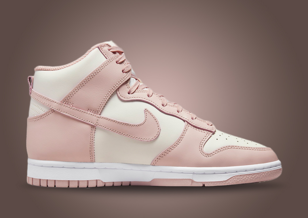 This Nike Dunk High Comes In Pink Oxford Sneaker News