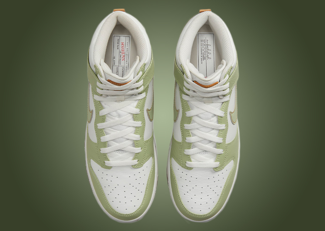 This Nike Dunk High Comes In Shades Of Honeydew - Sneaker News
