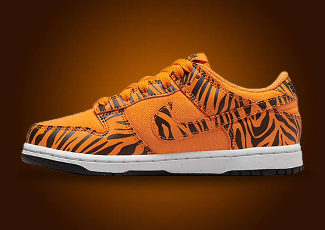 Unleash Your Inner Animal With The Nike Dunk Low Tiger Stripes ...