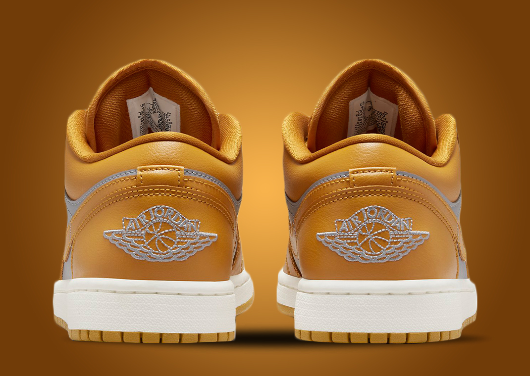 Cement Grey And Chutney Dress This Womenâs Air Jordan 1 Low - Sneaker News