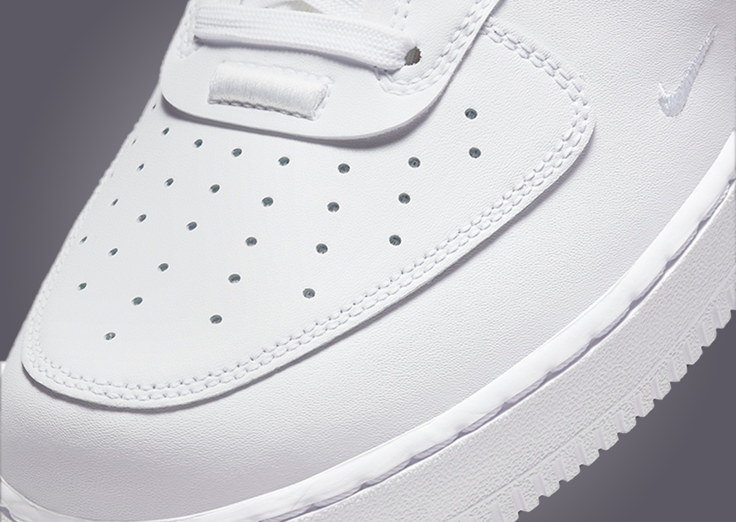 The Nike Air Force 1 React Triple White 