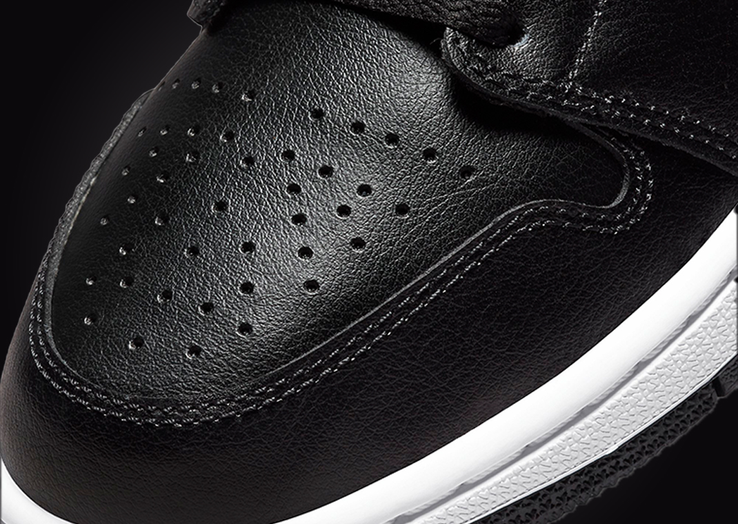 The Air Jordan 1 Mid Black White Is A Monochromatic Masterpiece Sneaker News