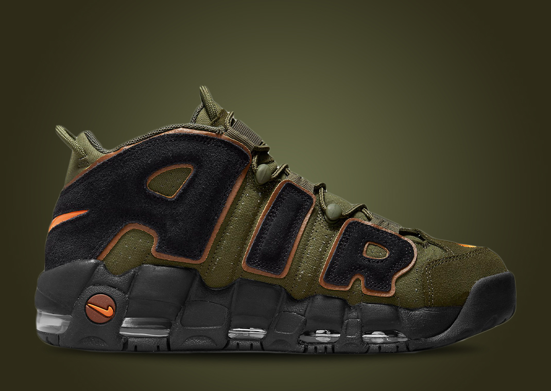 uptempo cargo khaki