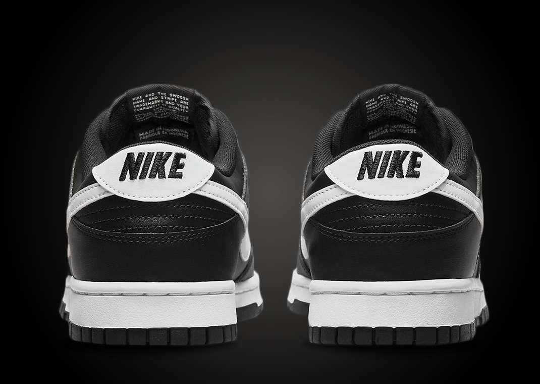 dunk low black panda