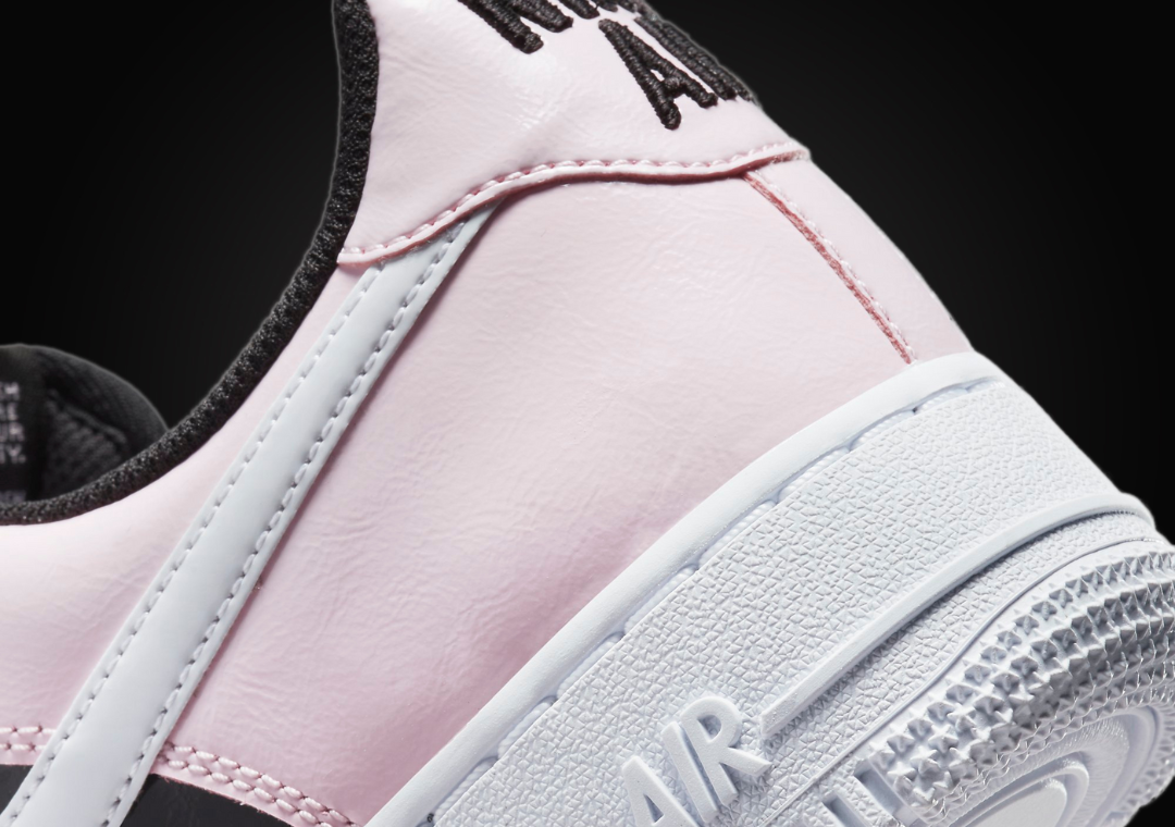 womens nike air force 1 black and pink