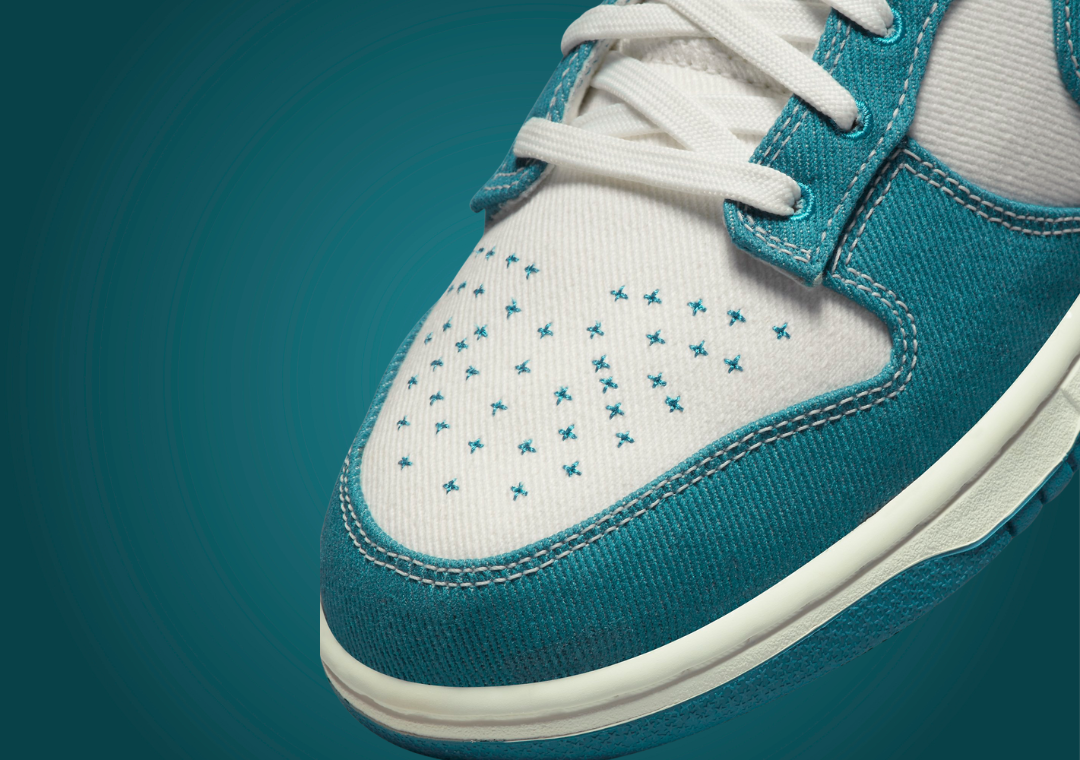 You'll Find Loads Of Cool Details On The Nike Dunk Low Industrial Blue ...