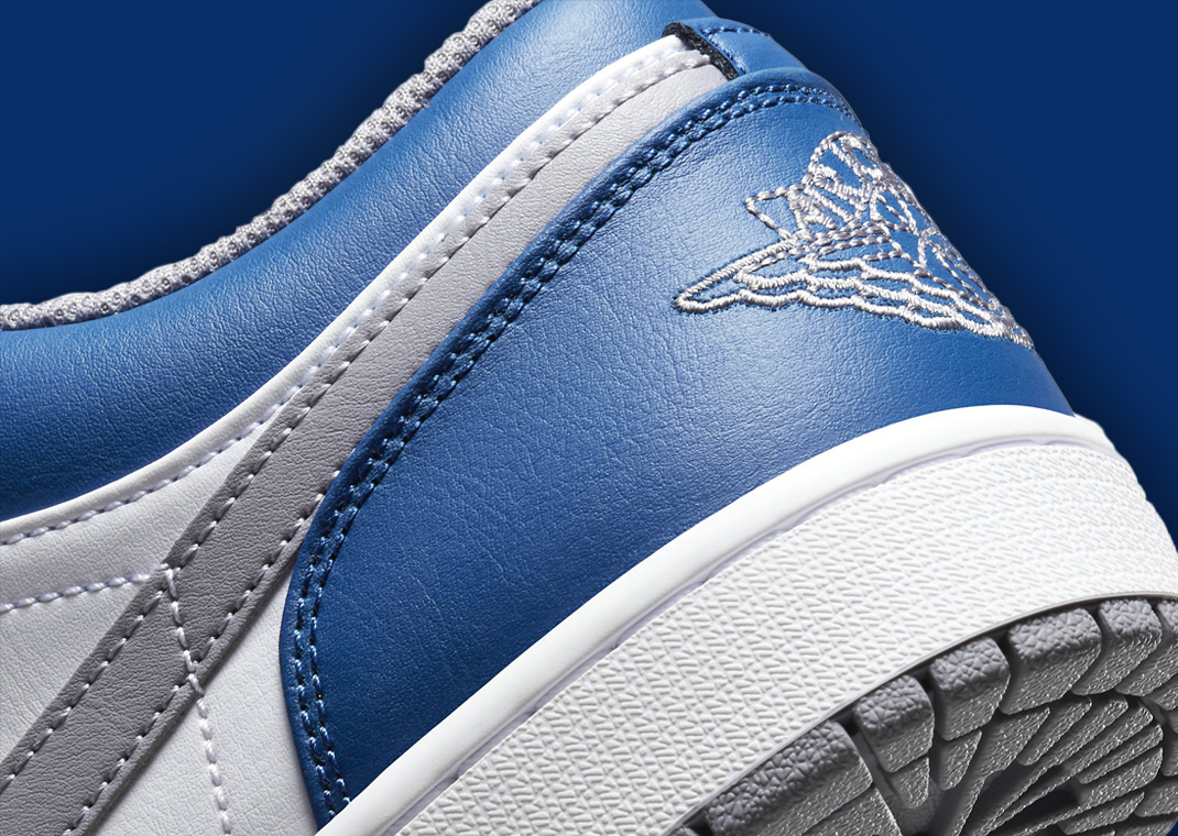 Official Look At The Air Jordan 1 Low True Blue Sneaker News
