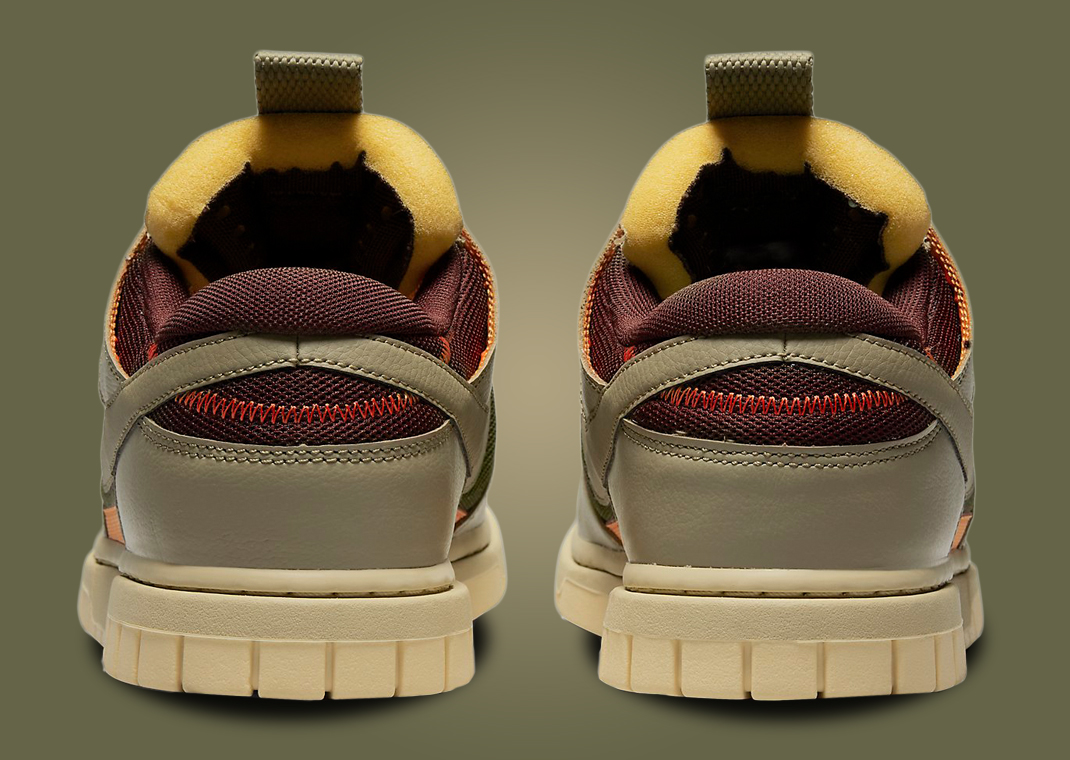 Olive Shades Take Over This Nike Dunk Low Remastered - Sneaker News