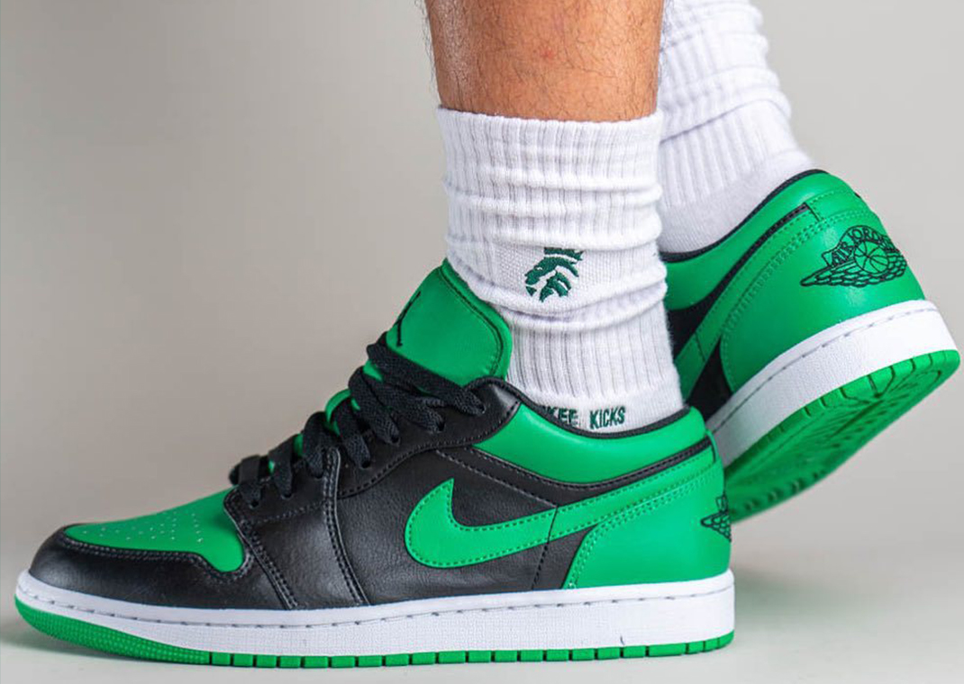 Complete The Trifecta With The Air Jordan 1 Low Celtics Sneaker News